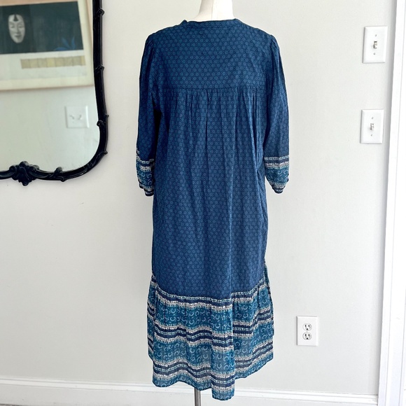 Anna Sui + Uniqlo Boho Shift Dress Size Med - Picture 3 of 10